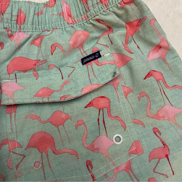 Johnnie-O Acklins Flamingo Swim Trunks Shorts 28635 - Picture 4 of 8